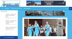 Desktop Screenshot of calcionapoliweb.it